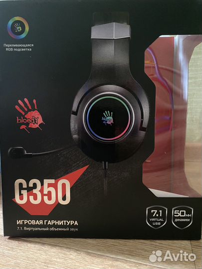 Наушники bloody g350