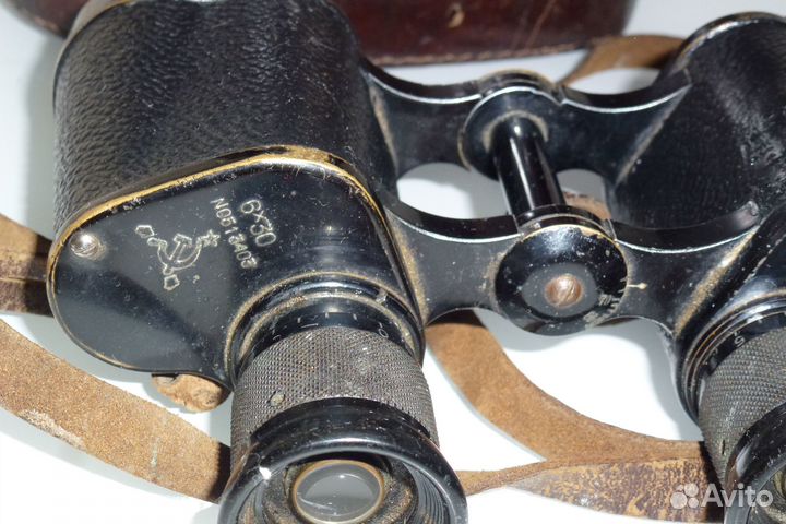 Советский Армейский Бинокль 6х30 СССР есть сетка