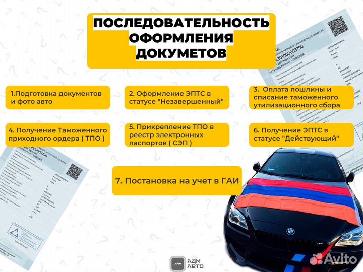 Переоформление Армянских авто на учет РФ