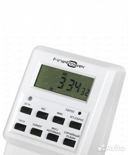 Розеточный таймер FinePower ST-A0120