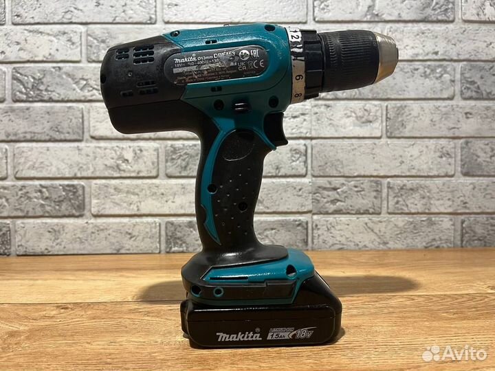Шуруповерт Makita DDF453SYE в кейсе