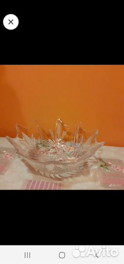 Вазы хрустальные СССР