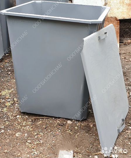 Контейнер с колёсами и крышкой 0,75 м3 Арт kk2516