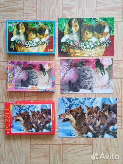 Игрушки, пазлы