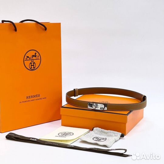 Ремень женский кожаный Hermes