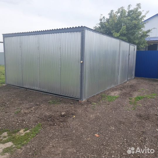 Гараж-пенал Хозблок из металлопрофиля