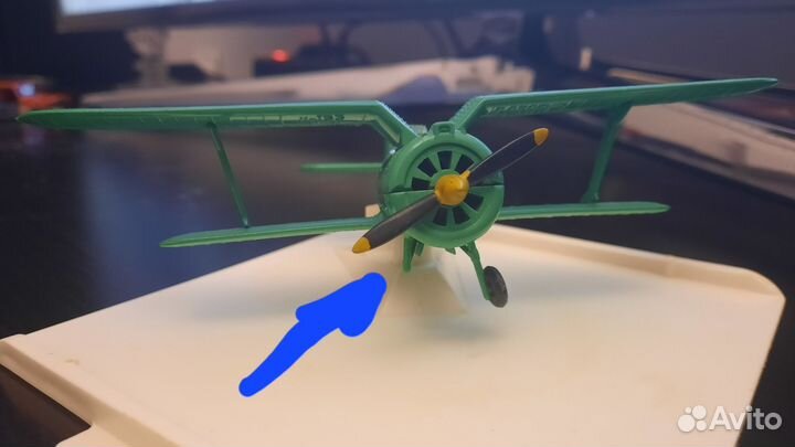 Модель СССР самолёта И-153, 