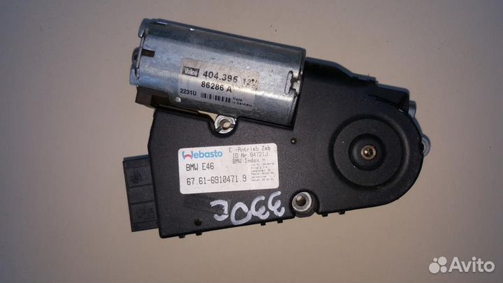 Моторчик люка BMW E46