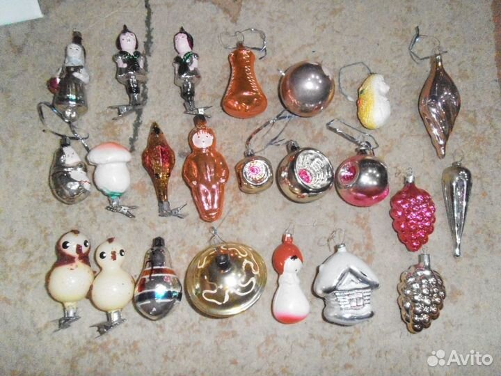 Елочные игрушки космонавт,ежиха,красная шапочка