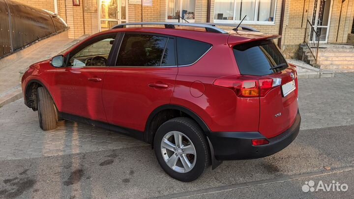 Рейлинги на крышу Toyota RAV4 2012+, Серые, Турция