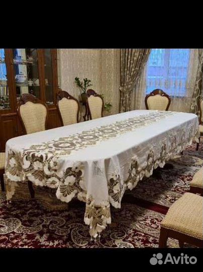 Скатерт с жемжугом