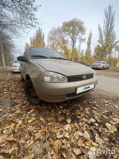 LADA Kalina 1.6 МТ, 2007, битый, 128 624 км