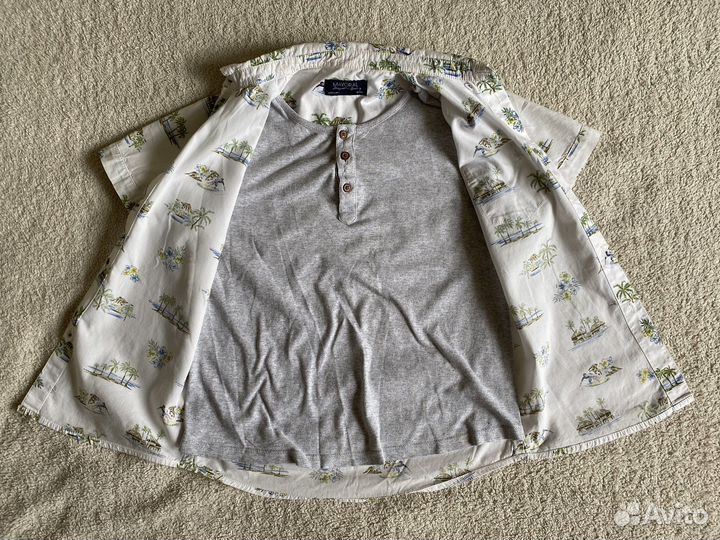 Mayoral новый костюм с рубашкой 2 в 1