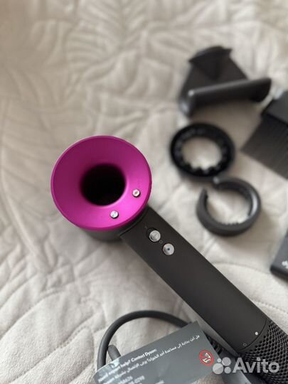 Фен dyson supersonic hd07 фуксия