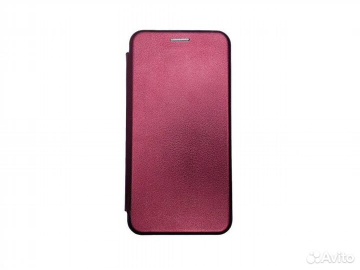 Чехол-книжка бордовый Samsung A7 2017 A720