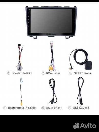 Головное устройство Honda cr-v 3