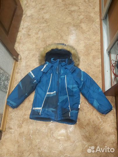 Куртка детская зимняя для мальчика 134