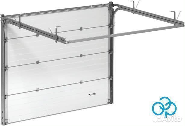 Гаражные секционные ворота дорхан 3000х2500