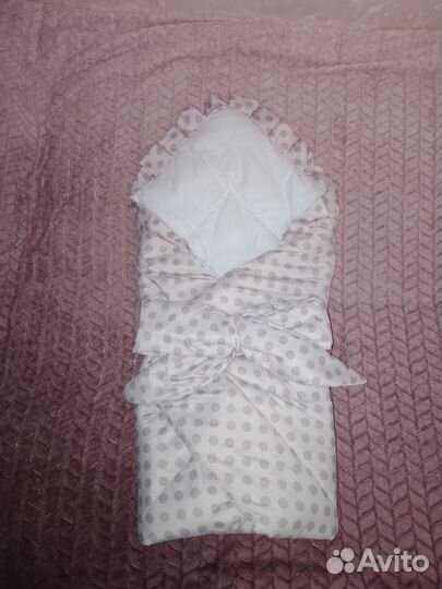 Конверт на выписку весна-осень теплый