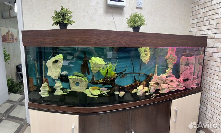 Аквариум с тумбой
