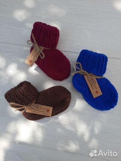 Носочки вязаные носки