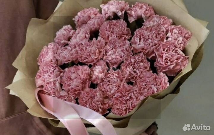 Букет из диантусов