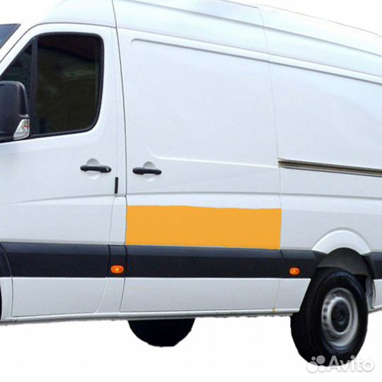 Борт от середины молдинга Volkswagen Crafter maxi
