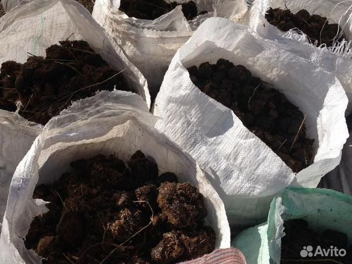 Навоз в мешках. Доставка