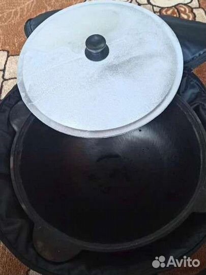 Казан чугунный узбекский