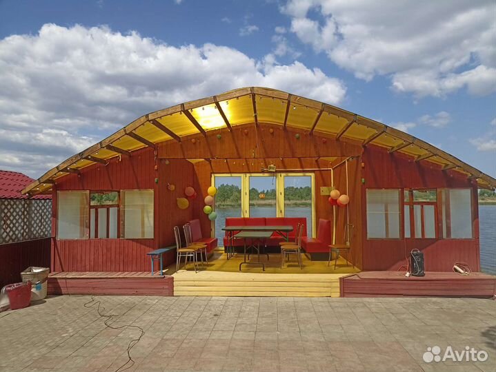 Аренда беседки с мангалом на базе отдыха