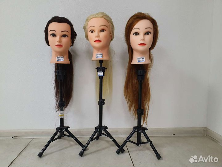 Голова тренажер для отработки причёсок