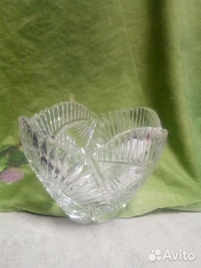 Салатник хрустальный