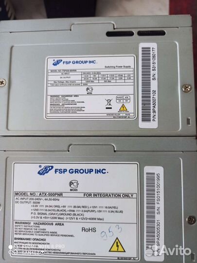 Блок питания для пк 500w, 450w, 400w хорошие