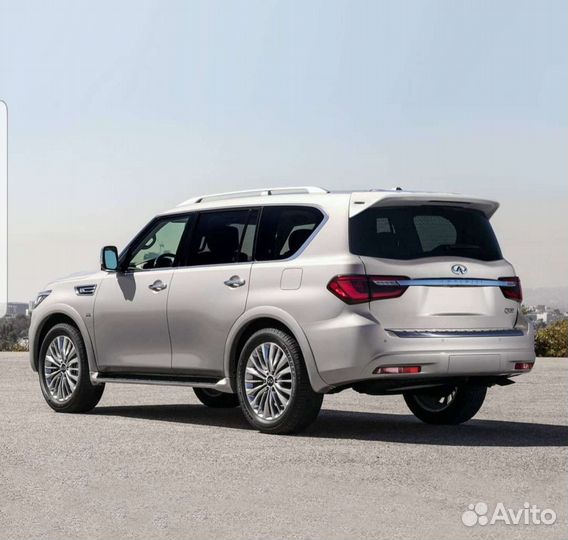 Спойлер багажника тюнинг Infiniti qx80 qx56