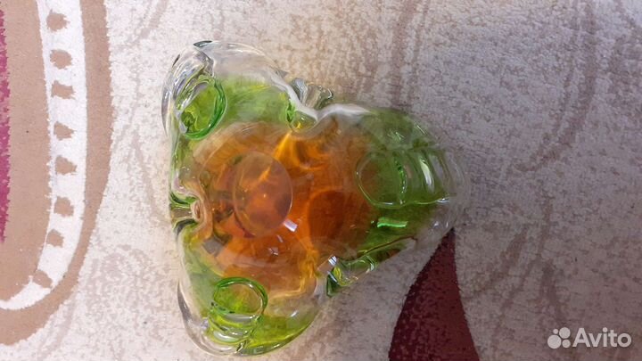 Вазы цветное стекло чехословакия