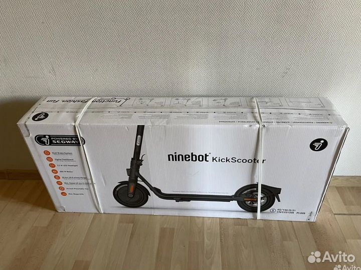 Новый электросамокат Ninebot F25E