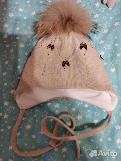 Шапка зимняя для девочки