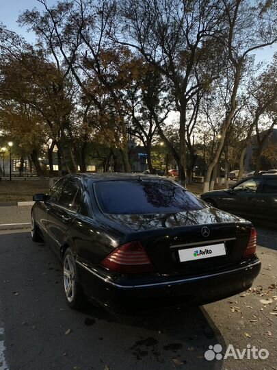 Mercedes-Benz S-класс 4.3 AT, 2002, 349 000 км