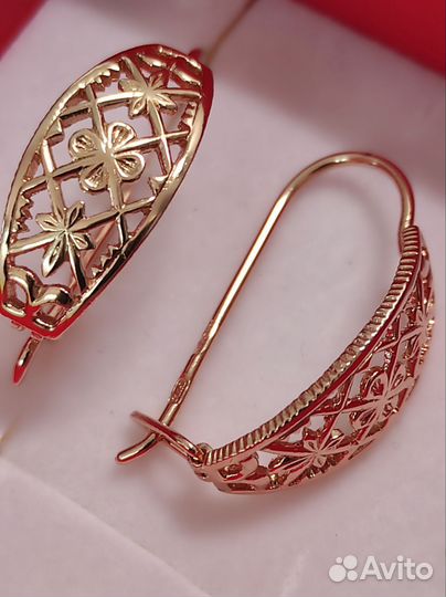 Серьги золото 585 СССР