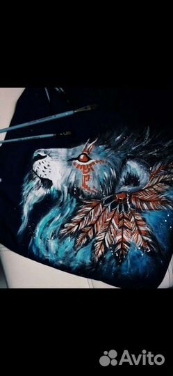 Роспись джинсовых курток