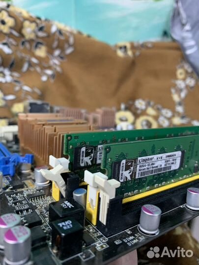 Материнка asus P5K/EPU Процессор Core 2 Duo