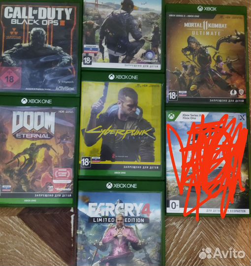 Игры на xbox One/series s