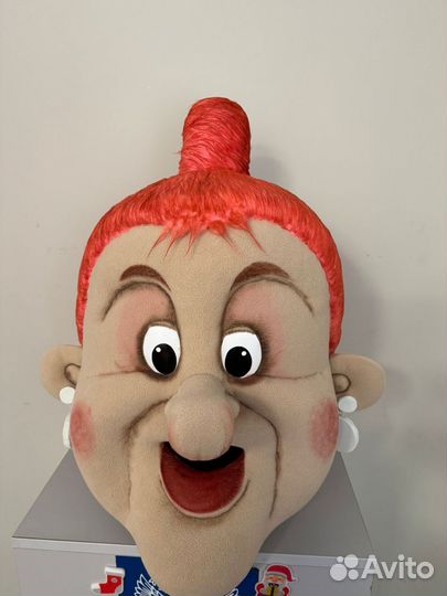 Голова ростовой куклы фрекен бок