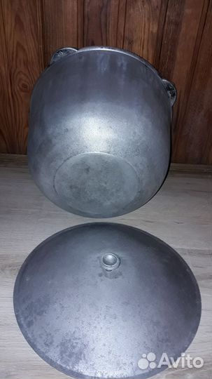 Казан алюминиевый 20 л б/у