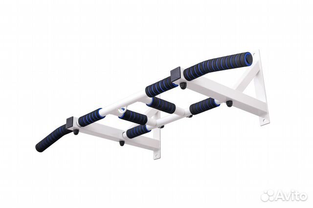 Турник настенный Агат Белый / Черный