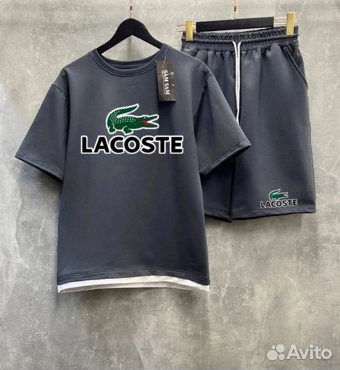 Костюм Lacoste футболка и шорты р. 46-56