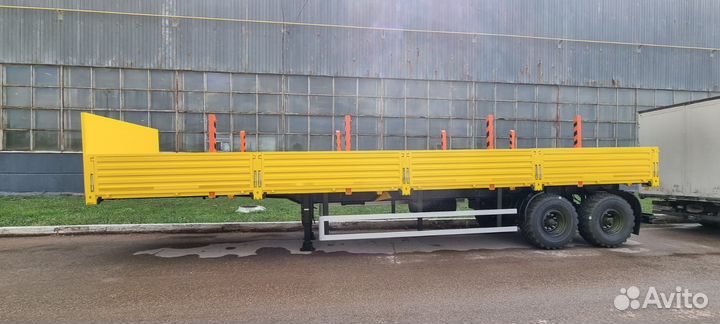 Полуприцеп бортовой ТЗА 588521-02410, 2023