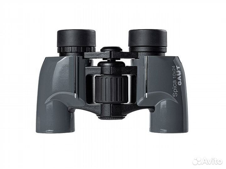 Бинокль gaut Spica 10x24, призмы Porro BAK4, серый