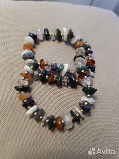 Бусы из натуральных камней СССР