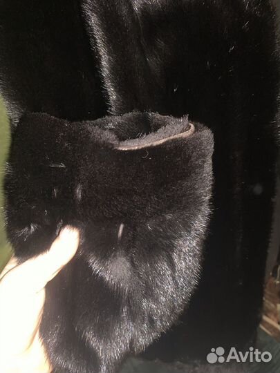 Мужская норковая шуба